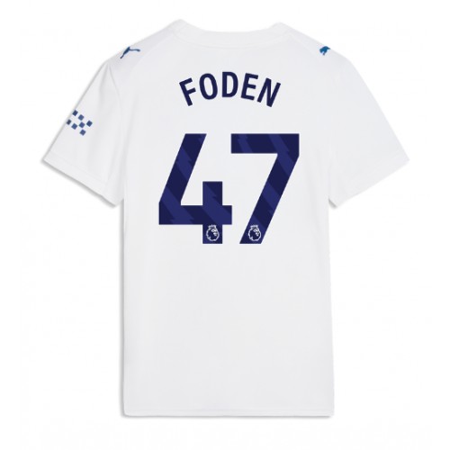 Manchester City Phil Foden #47 Kolmaspaita Naiset 2026-27 Lyhythihainen